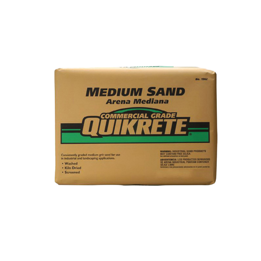 White Cap Quikrete 100 Lb Bag Medium Blasting Sand